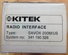 SAVOX 200M/US KITEK RADIO INTERFACE 341190326, FIRE RESCUE COMMUNICATION DEVICE