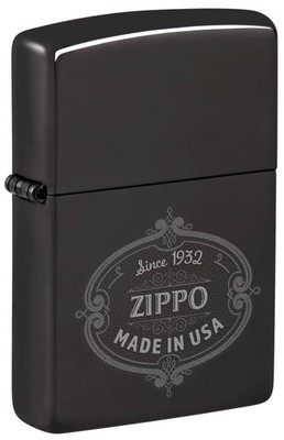 ZIPPO - BENZIN - FEUERZEUG - MADE IN USA PLATE 60007713 - NEU!