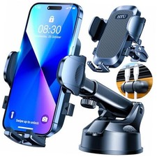  True Military-Grade 2025 Upgraded Car Phone Holder  Safety Certs  No Black