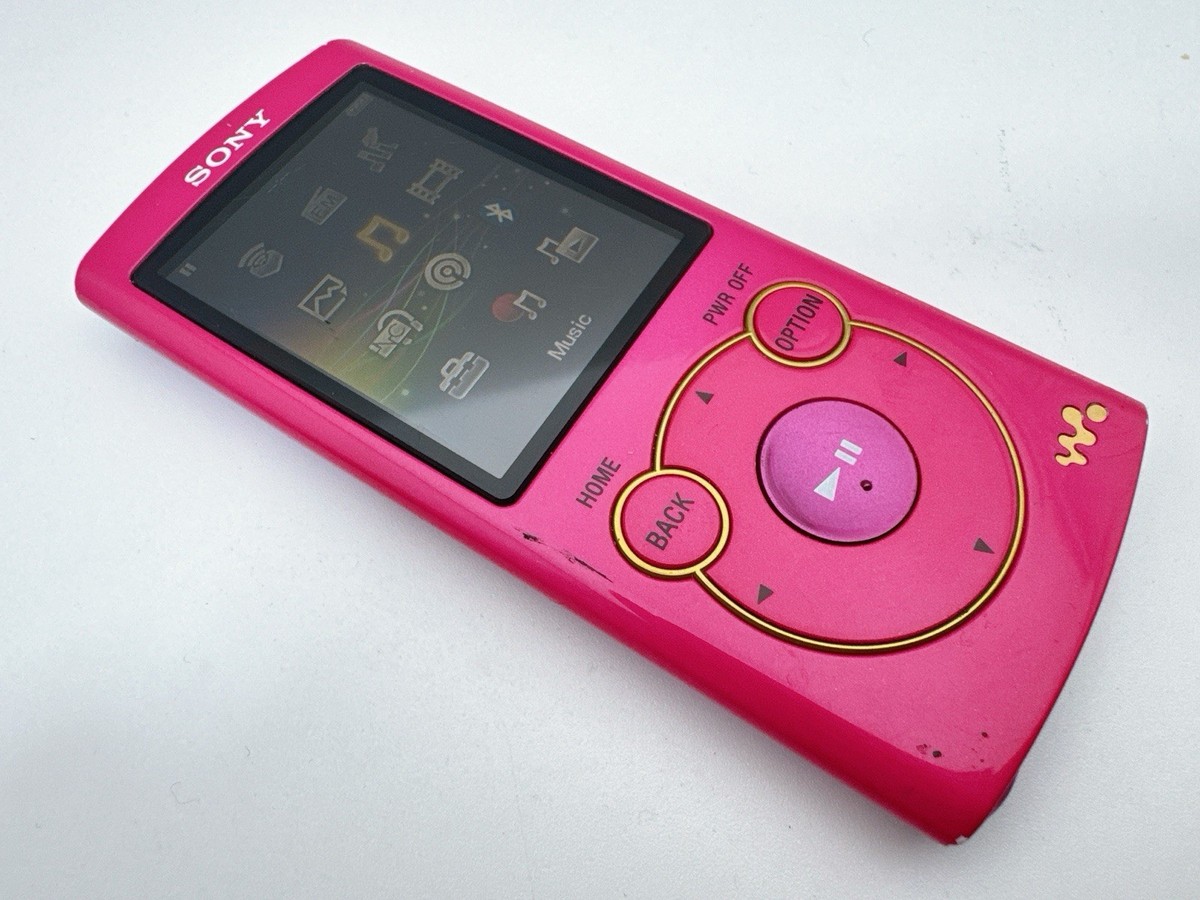Sony Walkman NW-S764 Pink Bluetooth MP3 8GB Player S Series Tested