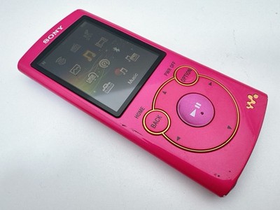 Sony Walkman NW-S764 Pink Bluetooth MP3 8GB Player S Series Tested