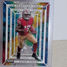 Panini 2019 Player of the Day Deebo Samuel Rookie #66 49ers Football Card. rookie card picture