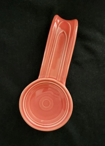 SPOON REST poppy orange FIESTAWARE FIESTA WARE -  AS IS