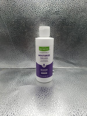 Medline Remedy Basics Moisturizing Body Lotion, White, 4 fl oz 