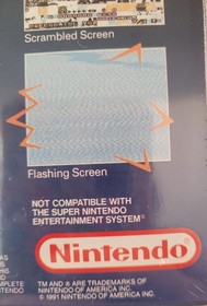 VTG NEW IN BOX, FACTORY SEALED. 1991 NINTENDO NES CLEANING KIT.