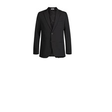 NWT Boys Calvin Klein Stretch Suit Jacket Size 14R Slim Fit Deep Black