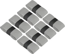 PATIKIL Tennis Racket Grip Tape, Anti Slip Absorbent PU Badminton Gray 