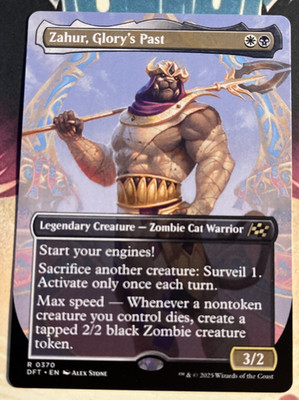 Zahur, Glory's Past (Borderless) Aetherdrift Regular Rare MTG