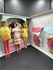 Vintage Barbie Skipper Doll Lot Case W/clothes 1960s Mattel Set. ML