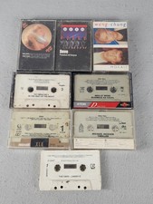 80s Pop Rock Cassette Lot 8 -Michael Jackson Cars Devo Asia Pat Benatar Untested