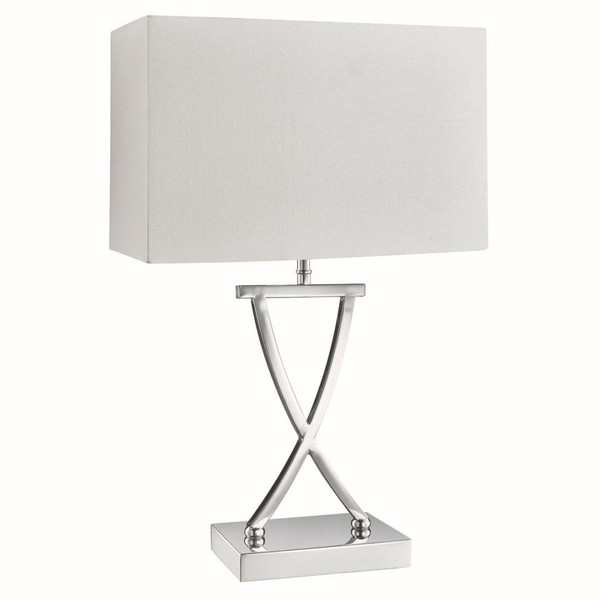 Moderne Tischleuchte In Weiß Stoffschirm E14 40W Tischlampe Schlafzimmerlampe-image