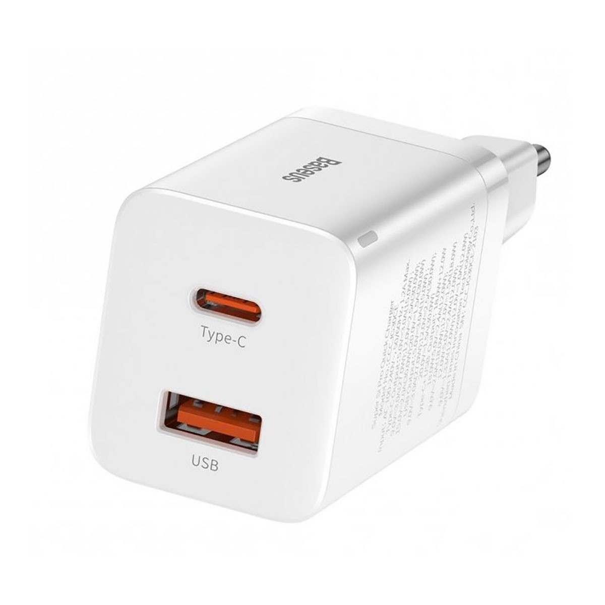 Chargeur USB-C 30W Baseus idéal pour le bureau et les voyages