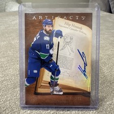 2025-26 Upper Deck Artifacts History Lesson Signatures Filip Hronek Auto HL-8B