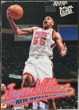 1996-97 Ultra #218 Jayson Williams Basketball VG