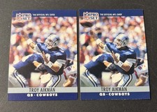 1990 Pro Set #78 Troy Aikman HOF COWBOYS  Cards From Set Break!!