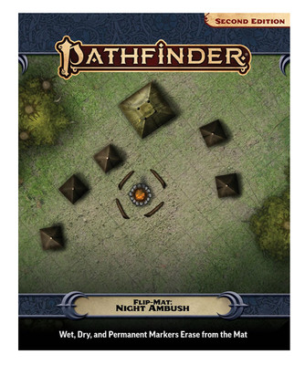 Pathfinder 2E: Flip Mat: Night Ambush