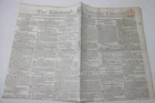 The Edinburgh Evening Courant - original newspaper, November 2nd, 1833.