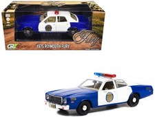1975 Plymouth Fury Osage County Sheriff Blue/White 1/24 Greenlight