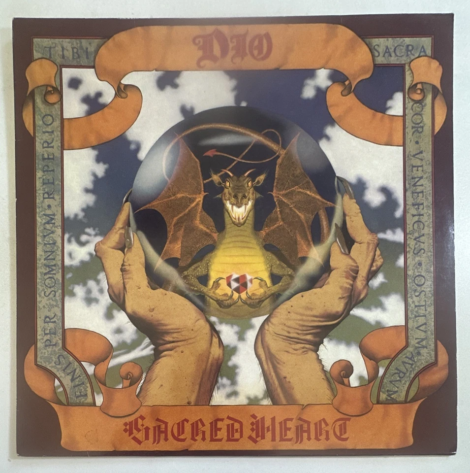 DIO - Sacred Heart - 12" Vinyl LP Record Album - VERH 30 1985 EX / VG+ - Image 2 of 4