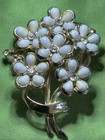 Vintage Signed Gold-Tone Costume Brooch Collection: 2 Trifari, Coro, & Monet 51g — photo 6