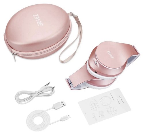 Bluetooth Headphones Over-Ear, Foldable Wireless and Wired Stereo Headset Micro - Picture 7 of 7