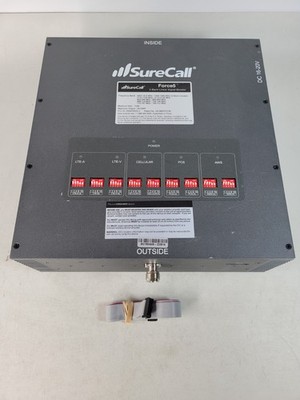 SURECALL FORCE5 5-BAND LINEAR SIGNAL BOOSTER  w/CABLE