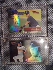 1996 Pinnacle Aficionado DEREK JETER Rookie Combo (5/cards)
