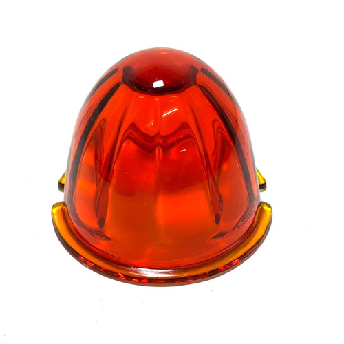 Red/Dark Amber  3.5″ Watermelon Plus Glass Lens - Grand General