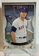 2016 Topps - Mlb Debut Series 2 Carl Yastrzemski #MLBD2-1 Silver