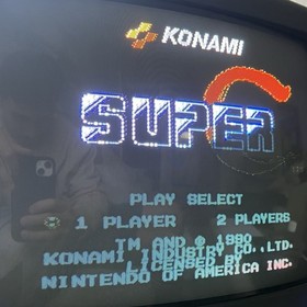 Super C (Nintendo Entertainment System NES, 1990) Cartridge - Authentic & Tested