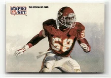 1991 PRO SET #420 DERRICK THOMAS KANSAS CITY CHIEFS