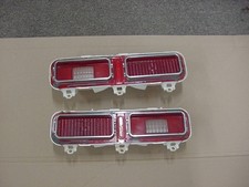 1973 1974 Chevy Nova Ss Tail Backup Light Lens Oem Left Right 1973 1974 Chevy Nova Ss Tail Backup Light Lens Oem Left Right