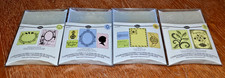 Sizzix Lot Embossing Folders 657668, 657667, 657665, 657662 Mail Set Bird Garden