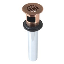 Kingston Brass Kb500Ac Grid Drain Overflow Antique Copper