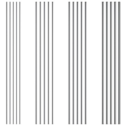 Edelstahl Rundstab Damen Modellbau Auto Flugzeug Schiff 10 Stück 30cm