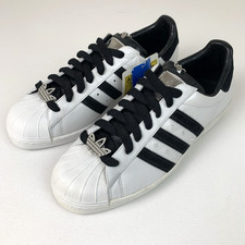 Size 14 - Swarovski x adidas Superstar White Black for sale online | eBay