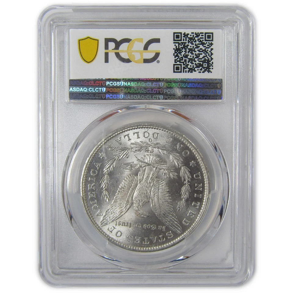 1879 O Morgan Dollar MS 61 PCGS Silver Uncirculated $1 Coin SKU:I23323 - Image 2 of 4