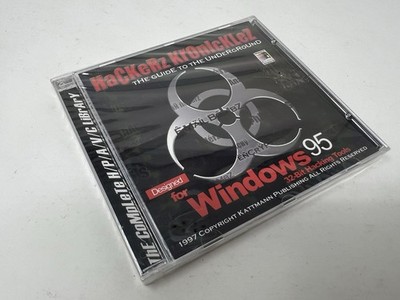 HaCKeRz KrOnicKLeZ PC CD-ROM 1997 WIN95 32-Bit Hack Tools Hackerz Kronicklez