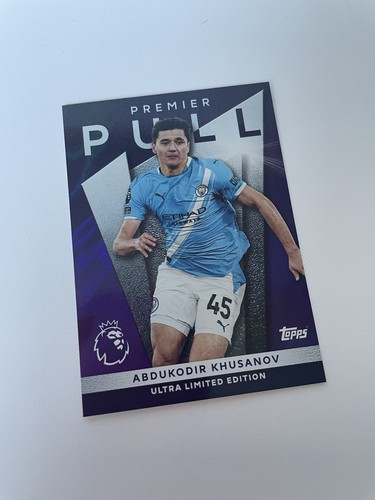 Topps Premier League 2026 - Premier Pull - Abdukodir Khusanov - Manchester City