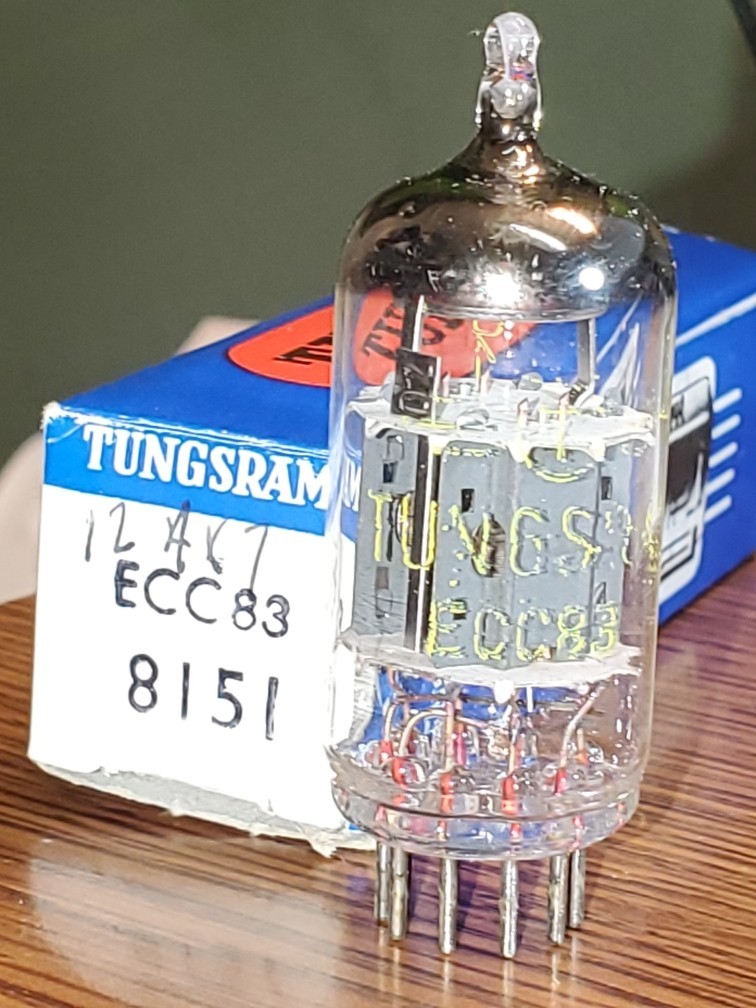 12AX7/ECC83 Tungsram NOS/NIB MaxiPreamp2/TV7 tested ( 1 ) tube lot