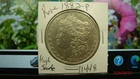 1882-P AU Morgan Silver Dollar #1448