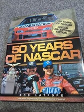 50 Years of NASCAR, Latford Bob special collectors edition hardcover dj prospero