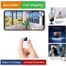 2026 Mini Wireless Security Camera 1080P HD Small Magnetic Home WiFi Micro Ca...
