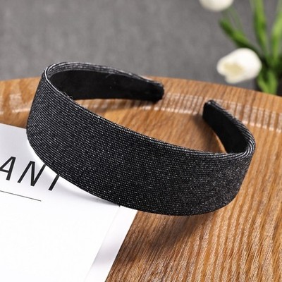 Stern verziertes Stoff Stirnband f??r Damen - modisches breites Band Design