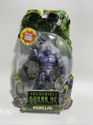 The Incredible Hulk Ironclad Action Figure Concrete Boxing Glove Hasbro 2008