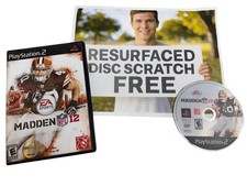 Madden NFL 12 Sony PlayStation 2 PS2 Complete CIB Peyton Hillis Resurfaced Mint
