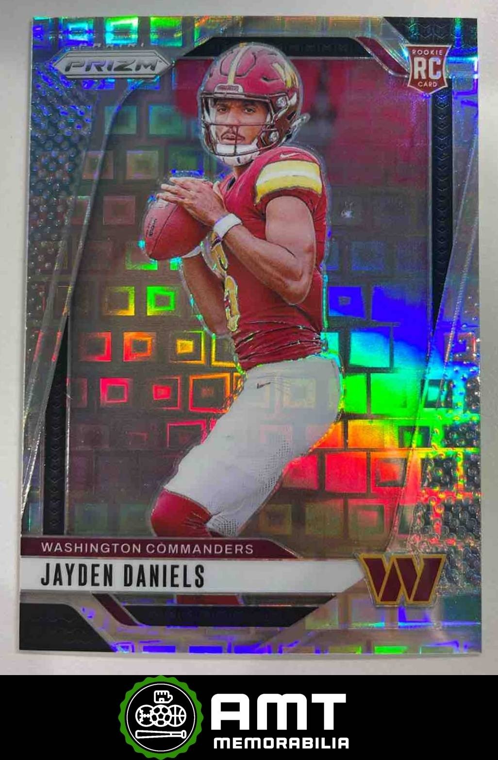 2024 Panini Prizm #347 Jayden Daniels Pandora 387/400 Washington Commanders RC