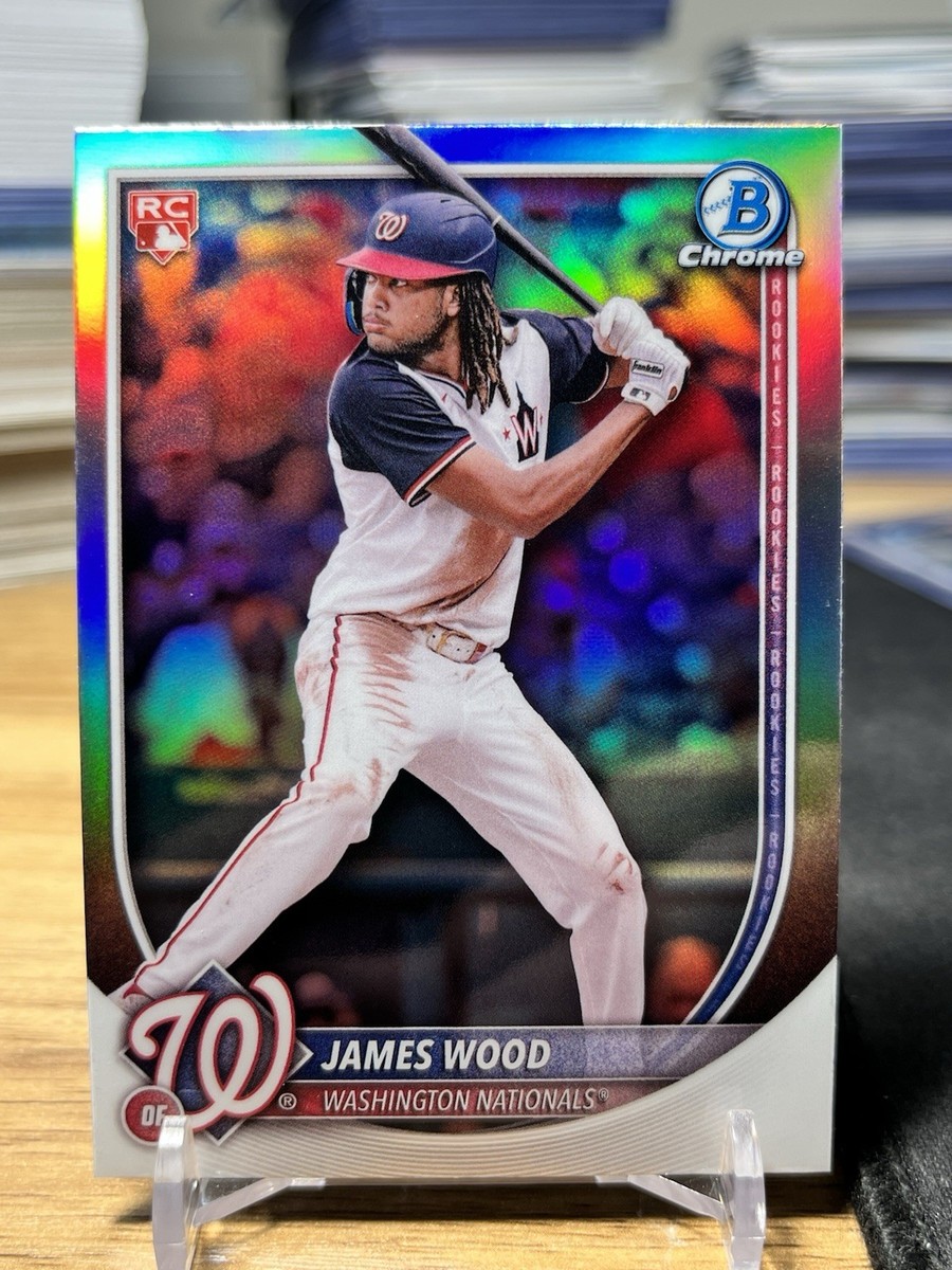 2025 Bowman Chrome James Wood Rookie Red Redemption SSP #29