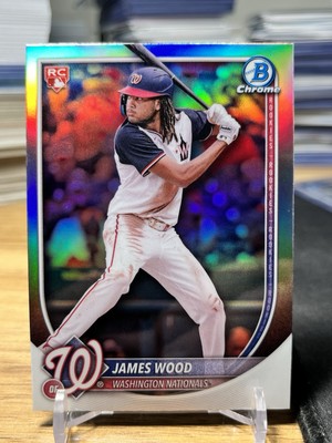 2025 Bowman Chrome James Wood Rookie Red Redemption SSP #29
