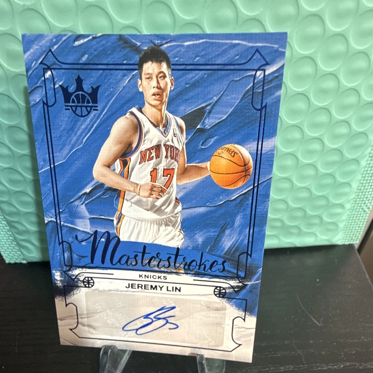 Jeremy Lin New York Knicks Basketball Autographed Sports Trading